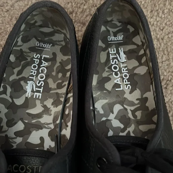 Lacoste lace leather shoes - Picture 7 of 8